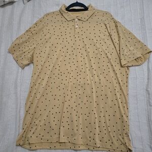 Nike Dri-Fit Floral Microprint Golf Polo - XL